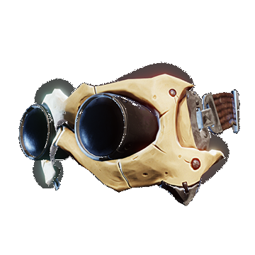 Wasteland Goggles | Bone