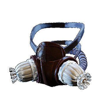 Samurai Gas Mouthpiece | Leather