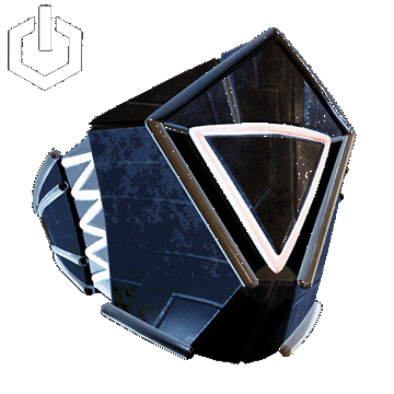 Cyberpunk | Trinity Mask | Jet Black