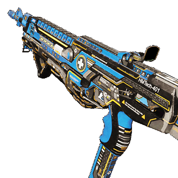 HMTech-401 Assault Rifle | Horzine Elite Blue | Field-Tested