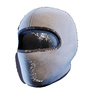 Ski Mask | White Black