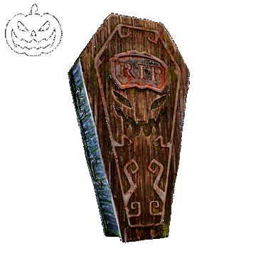 Halloween | Coffin Backpack | RIP