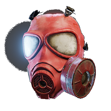 US Gas Mask | Red