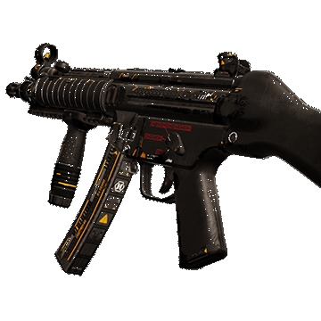 MP5RAS | Horzine Elite Black | Battle-Scarred