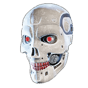 Skull Mask | White