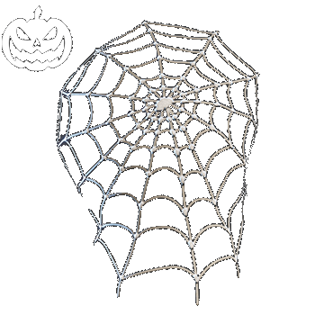 Halloween | Web Shoulderpad | White