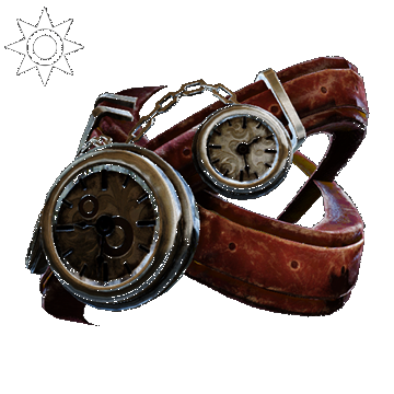 Steampunk | Time Armband | Chrome