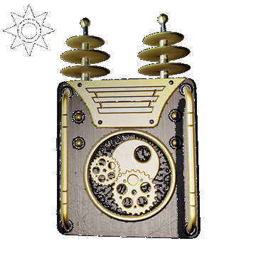 Steampunk | Tesla Backpack | Precious