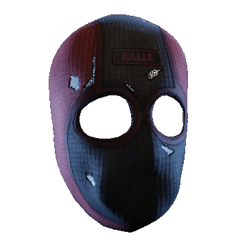Justice Mask | Red Cheeks