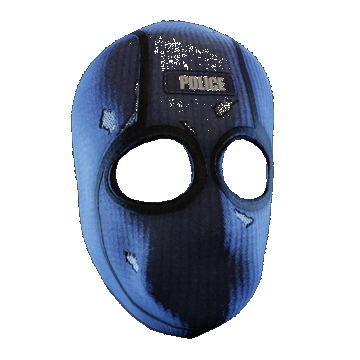 Justice Mask | Miami Blue