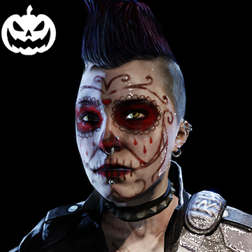 Halloween 2018 Face Paint | Ana