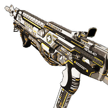 HMTech-401 Assault Rifle | Horzine Elite White | Field-Tested