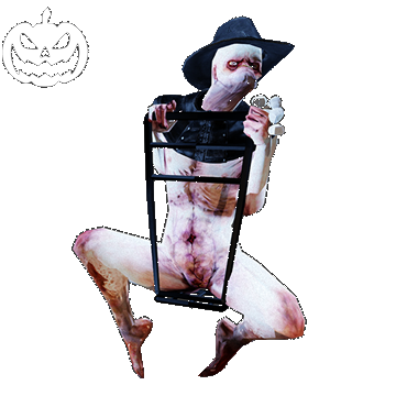Halloween | Garlic Clot Backpack | Black