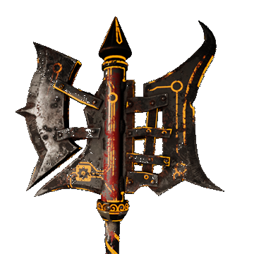 BattleAxe | Neon | Battle-Scarred