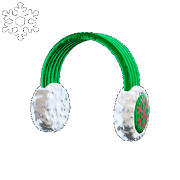 Christmas | Ear Muffs | Green