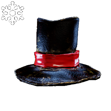 Christmas | Husk Hat | Black