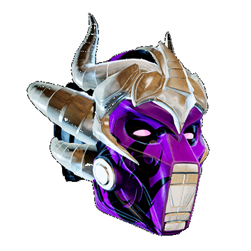 Sci-fy Horn Helmet | Purple
