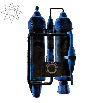 Steampunk | Tanks Backpack | Blue