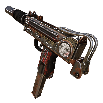 MAC 10 | Steampunk | Battle-Scarred