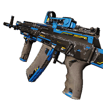 AK12 | Horzine Elite Blue | Battle-Scarred