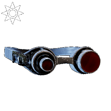 Steampunk | Goggles | Red