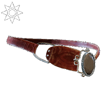 Steampunk | Crystal Monocle | Chrome