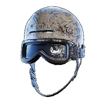 Rebel Helmet Goggles Down | White