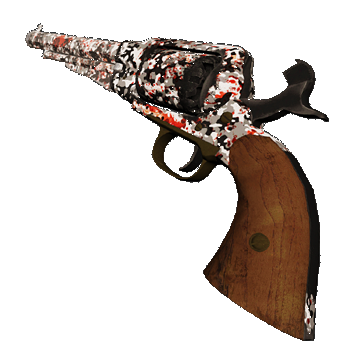 1858 Revolver | Blood Camo | Field-Tested