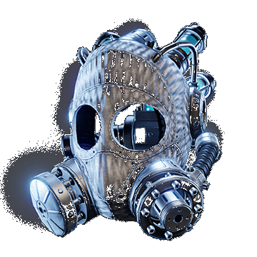 Insectoid Helmet Closed | White