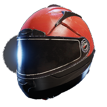 Motorcycle Helmet | Red