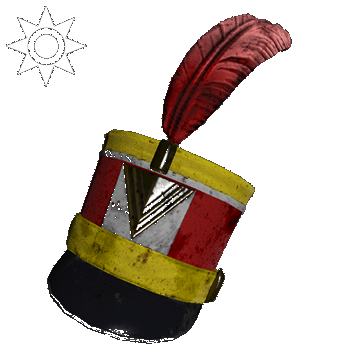 Sideshow Tiny Marcher | Red Yellow