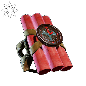 Steampunk | Dynamite Arm Band | Red