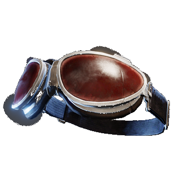 Aviator Goggles (No Charm) | White