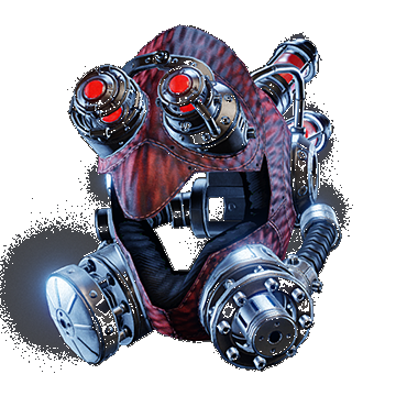 Insectoid Helmet Open | Red