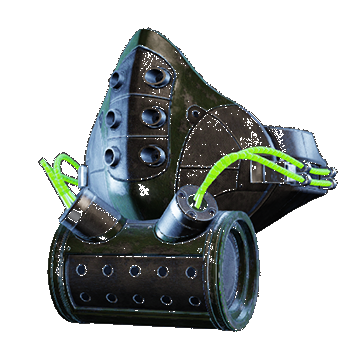 Venom Mask Filtered | Dark Green