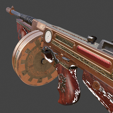 Tommy Gun | Steampunk | Field Tested