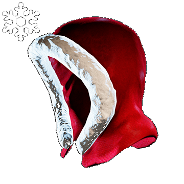 Christmas | Santa Hood | Red