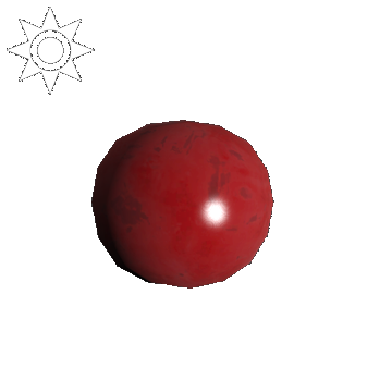 Sideshow Clown Nose | Shiny Red