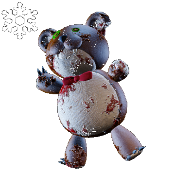 Christmas | Teddybear Backpack | Brown