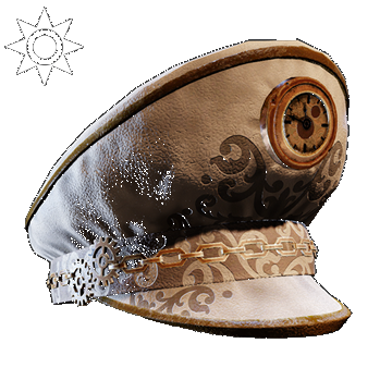 Steampunk | Captain's Hat | Standard