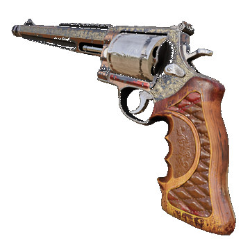 500 Magnum Revolver | Steampunk | Battle-Scarred