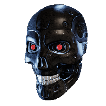 Skull Mask | Black Silver