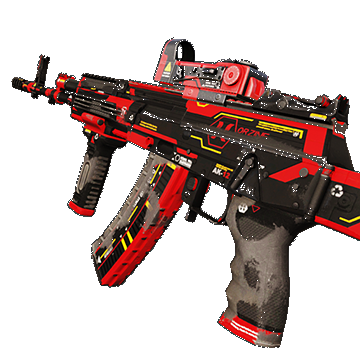 AK12 | Horzine Elite Red | Field-Tested