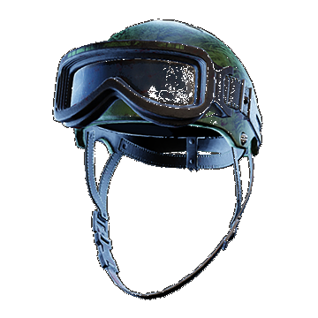 Rebel Helmet Goggles Up | Light Green