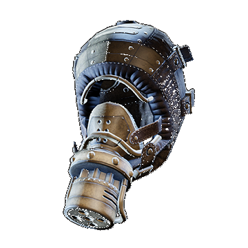 Steampunk Gas Mask Basic | Brown