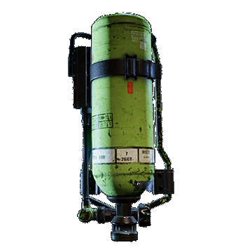 Firefighter Oxygen Tank | Olive