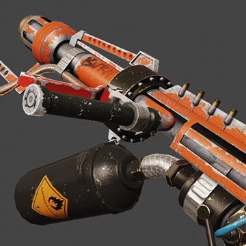 Flamethrower | Emergency Issue | Battle-Scarred