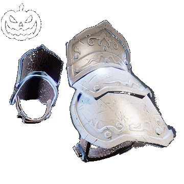 Halloween | Officer Pauldron | Silver