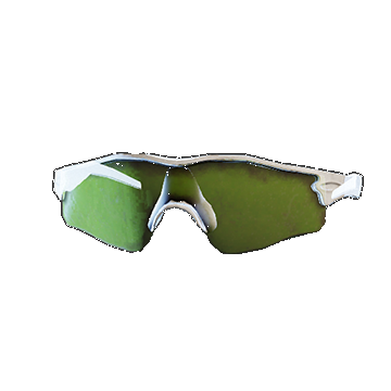 Russian Military Glasses | White Green