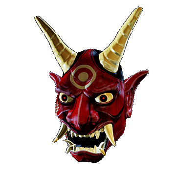 Hannya Mask | Red